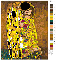 Картина по номерам, 80 x 100, ARTH-Klimt