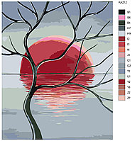 Картина по номерам, 80 x 100, RA212
