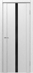 Двери межкомнатные экошпон MDF-Techno DOMINIKA MOVE 226 Черное стекло