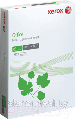 Бумага "Xerox Office" А4, 80 г./м2, класс B, 500 листов. - фото 1 - id-p1990504