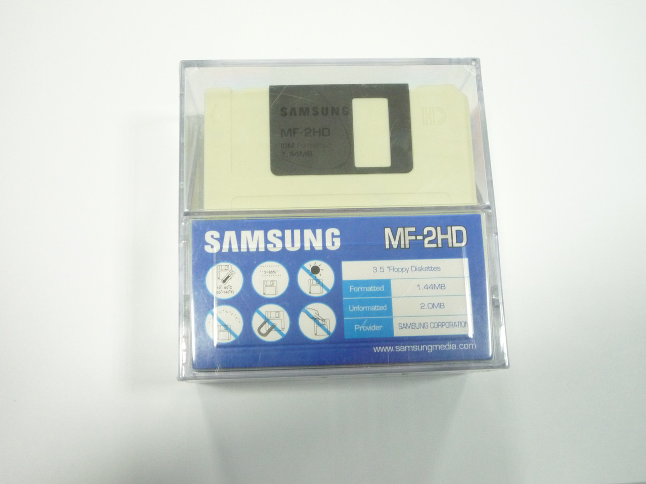 Дискета 3.5 дюйма - Samsung MF-2HD, 1.44Mb