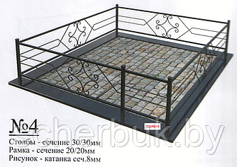  Изготовление оград на могилу в Минске,