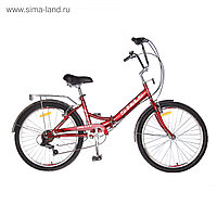 Велосипед STELS Pilot-750 24" Z010 зеленый Красный