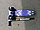 Самокат maxi ПРИНТ, графити 4108 RS Maxi Print Scooter 009 ШИРОКИЕ, светящиеся колеса, регулируемая ручка , фото 2