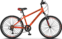Велосипед STELS Десна Метеор 24" V010 (от 8 до 14 лет) Оранжевый