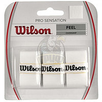 Обмотка для теннисной ракетки Wilson  Pro Overgrip Sensation (белый) (арт. WRZ4010WH)