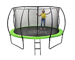 Sundays Батут с защитной сеткой и лестницей Sundays Champion Premium 374см - 12ft 