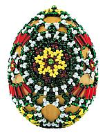 Набор для вышивания бисером «Яйцо пасхальное "Лужицкие мотивы"»