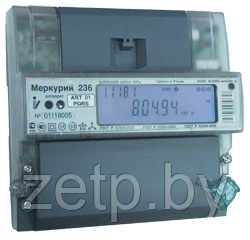 Меркурий 236 АRT-02 PQRS 5(100 A) счетчик электронный трехфазный многотарифный поверенный