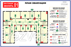 План эвакуации при пожаре