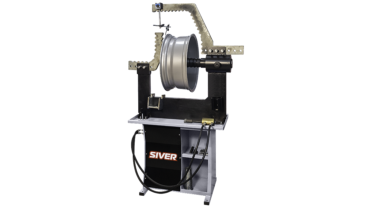 Станок для прокатки штампованных дисков Siver RR 14S