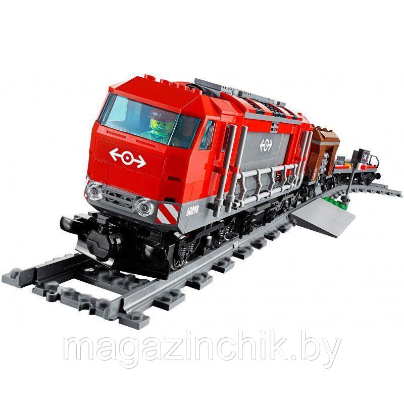 Конструктор Мощный грузовой поезд на пульте Lele 28033 / 40022, аналог Лего 60098 - фото 3 - id-p98340374