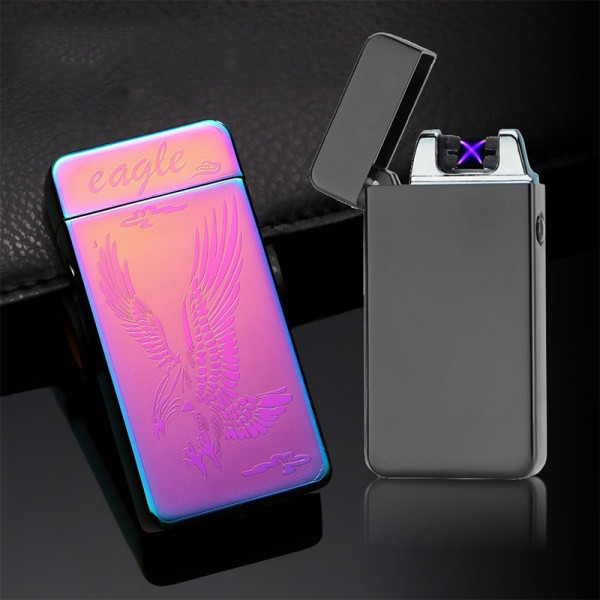 Электронная USB-зажигалка Lighter (Разных цветов)