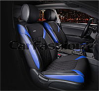Накидки / CarFashion Premium / STING (синий/черный)