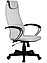 Кресла Metta BP-8 PL Black для комфортной работы в офисе и дома, стул BP-8 PL ткань сетка красная, фото 7