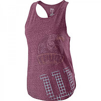 Майка спортивная женская Wilson Stencil Tech Tank Women (фиолетовый) (арт. WRA775603)