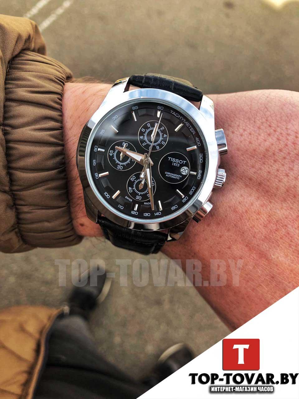 Мужские часы Tissot T-1173 кварцевый хронограф