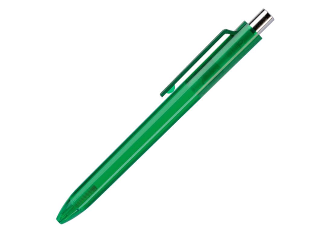 Ручка шариковая, пластик, зеленый, прозрачный Eris