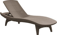 Шезлонг Keter Sun Lounger Pacific, коричневый