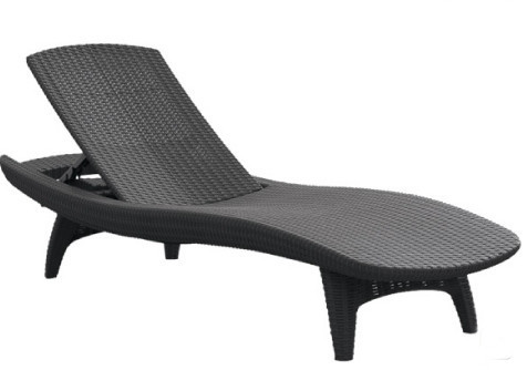 Шезлонг Keter Sun Lounger Pacific, коричневый - фото 10 - id-p98367403