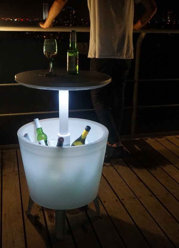 Столик с подсветкой Illuminater Cool Bar, белый - фото 3 - id-p98367478