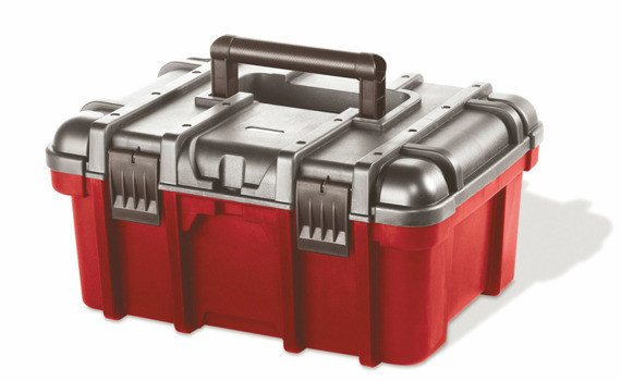 Ящик для инструментов 16" POWER TOOL BOX (Пауэр Тул Бокс), красный/серый - фото 1 - id-p98367547