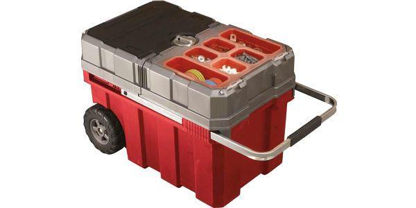 Ящик для инструментов на колесах MASTERLOADER Cart (Мастерлоадер), красный/серый - фото 2 - id-p98367550