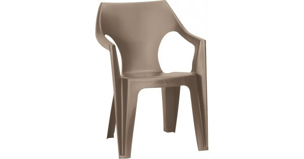 Пластиковый стул Dante Low Back капучино - фото 3 - id-p98367559