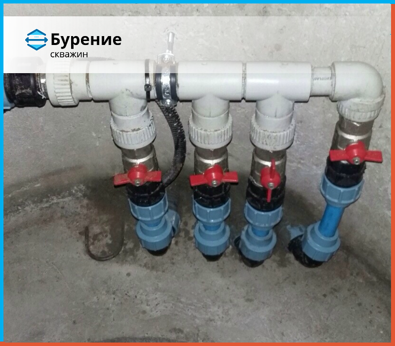 Обвязка скважины для водоснабжения