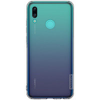 Силиконовый чехол Nillkin Nature TPU Case Серый для Huawei P Smart 2019\ Honor 10 Lite