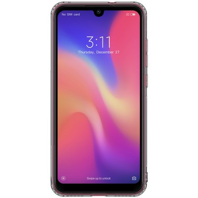 Силиконовый чехол Nillkin Nature TPU Case Серый для Xiaomi Mi Play - фото 2 - id-p98369440