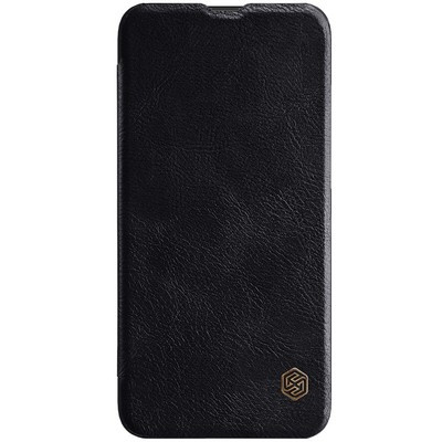 Кожаный чехол Nillkin Qin Leather Case Черный для Huawei Honor View 20 - фото 1 - id-p98369444