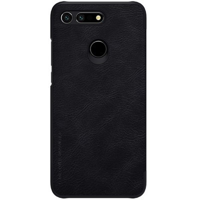 Кожаный чехол Nillkin Qin Leather Case Черный для Huawei Honor View 20 - фото 2 - id-p98369444