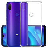 Силиконовый чехол TPU Case 0.6mm прозрачный для Xiaomi Redmi 7