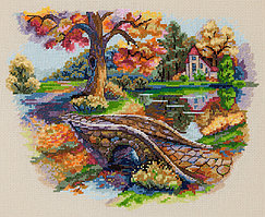 Набор для вышивания крестом "Autumn Landscape"/ "Осенний пейзаж"
