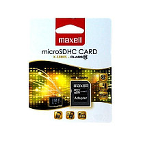 Карта памяти MicroSDHC 16GB Maxell X-SERIES, Class 10