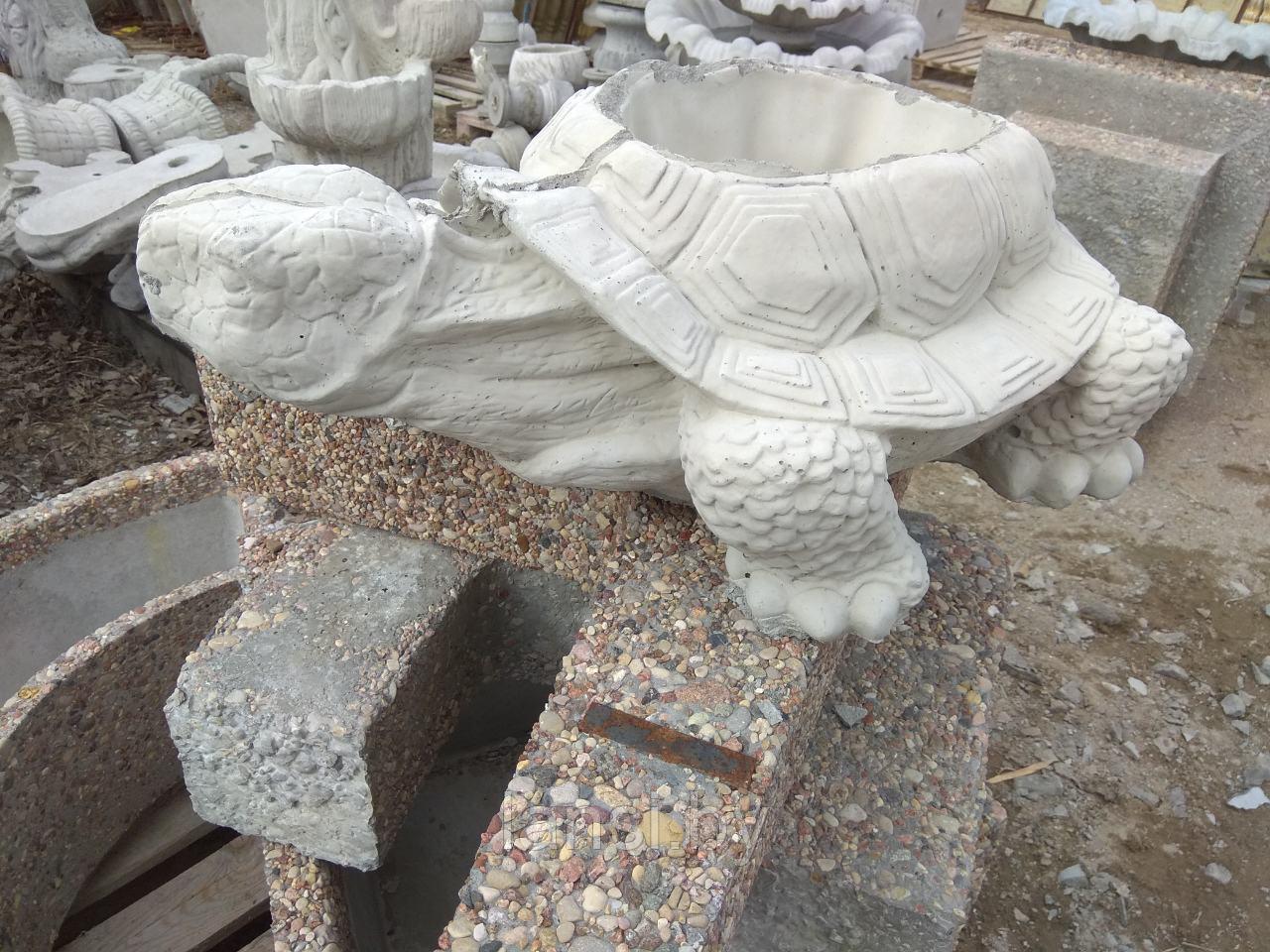 Цветочница бетонная "Черепаха" - фото 3 - id-p98379069