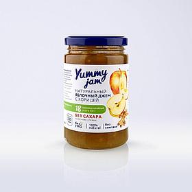 Яблочный джем с корицей Yummy jam без сахара, 350 гр