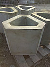 Цветочница бетонная "Треугольник"  430х430х490 мм., фото 3