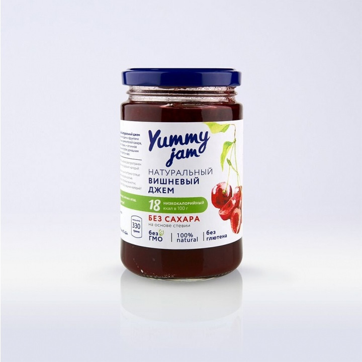 Клубничный джем Yummy jam без сахара, 350 гр