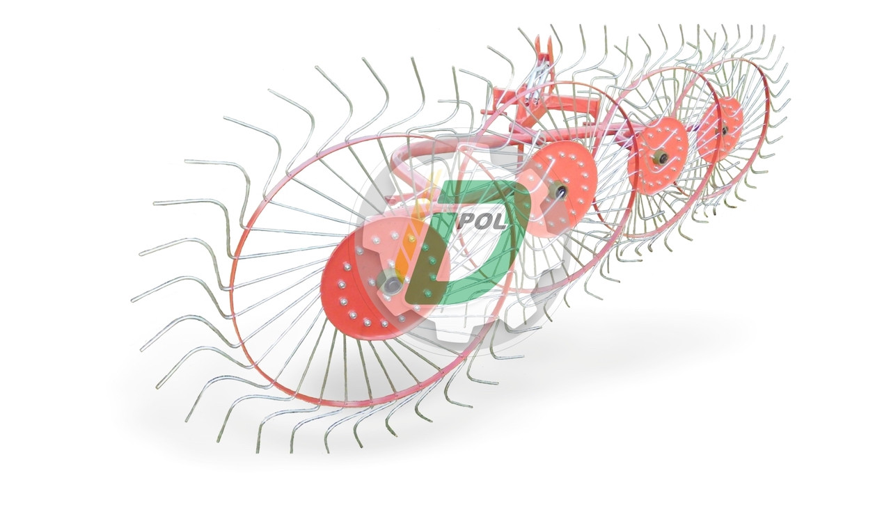 Грабли-ворошилки навесные D-POL ГВН-4 - фото 1 - id-p98479211