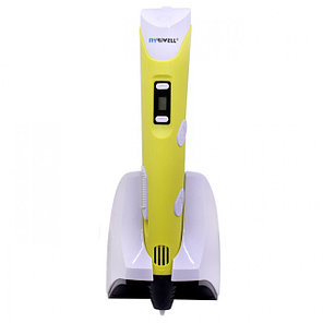 3D ручка MyRiwell RP200B (беспроводная) Желтый, фото 2