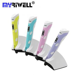 3D ручка MyRiwell RP200B (беспроводная) Голубой, фото 2