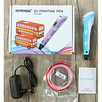 3D ручка MyRiwell RP200B (беспроводная) Фиолетовый, фото 2