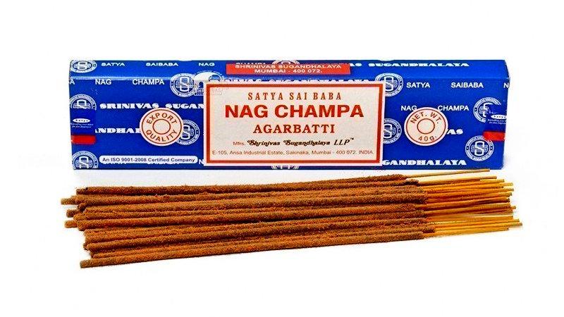 Благовония Наг Чампа Satya Nag Champa Agarbatti, 40г цветочный запах - фото 1 - id-p98488780