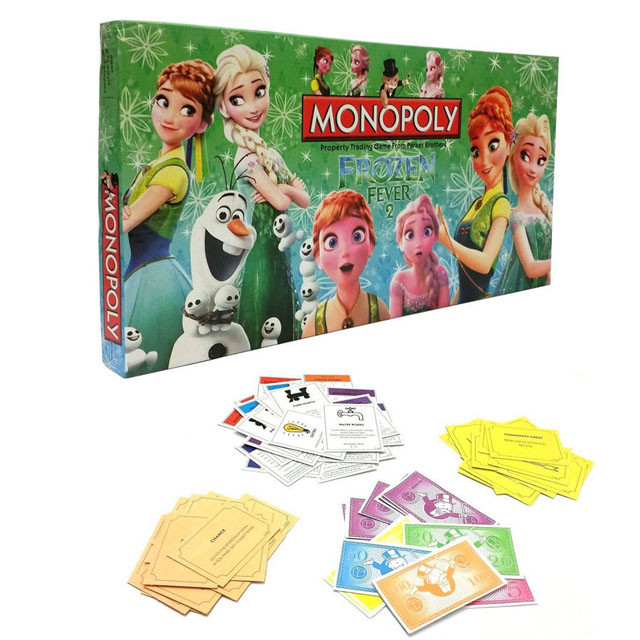 Игра настольная монополия Frozen Fever 2 2055R - фото 2 - id-p98514661