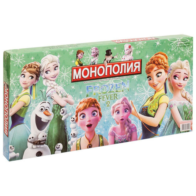 Игра настольная монополия Frozen Fever 2 2055R - фото 4 - id-p98514661