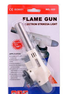 Горелка газовая с пьезоэлектрическим розжигом FLAME GUN, фото 2