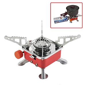 Газовая горелка (плита) Windproof Camping Stove к-202 с чехлом, фото 2