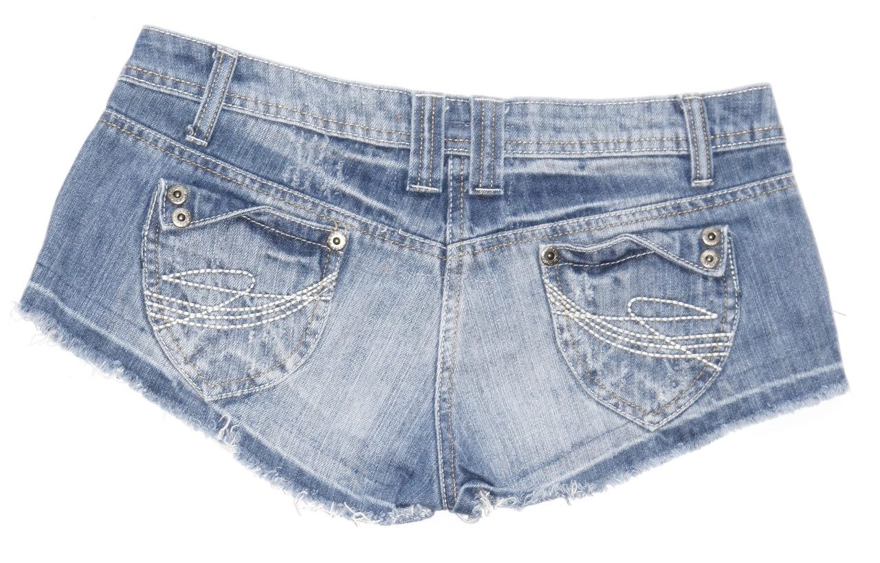 Шорты джинсовые модные на размер 8 - фото 4 - id-p98581219